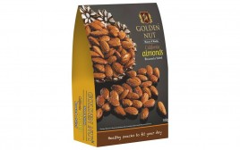 Golden Nut California Almonds Roasted & Salted  Box  100 grams